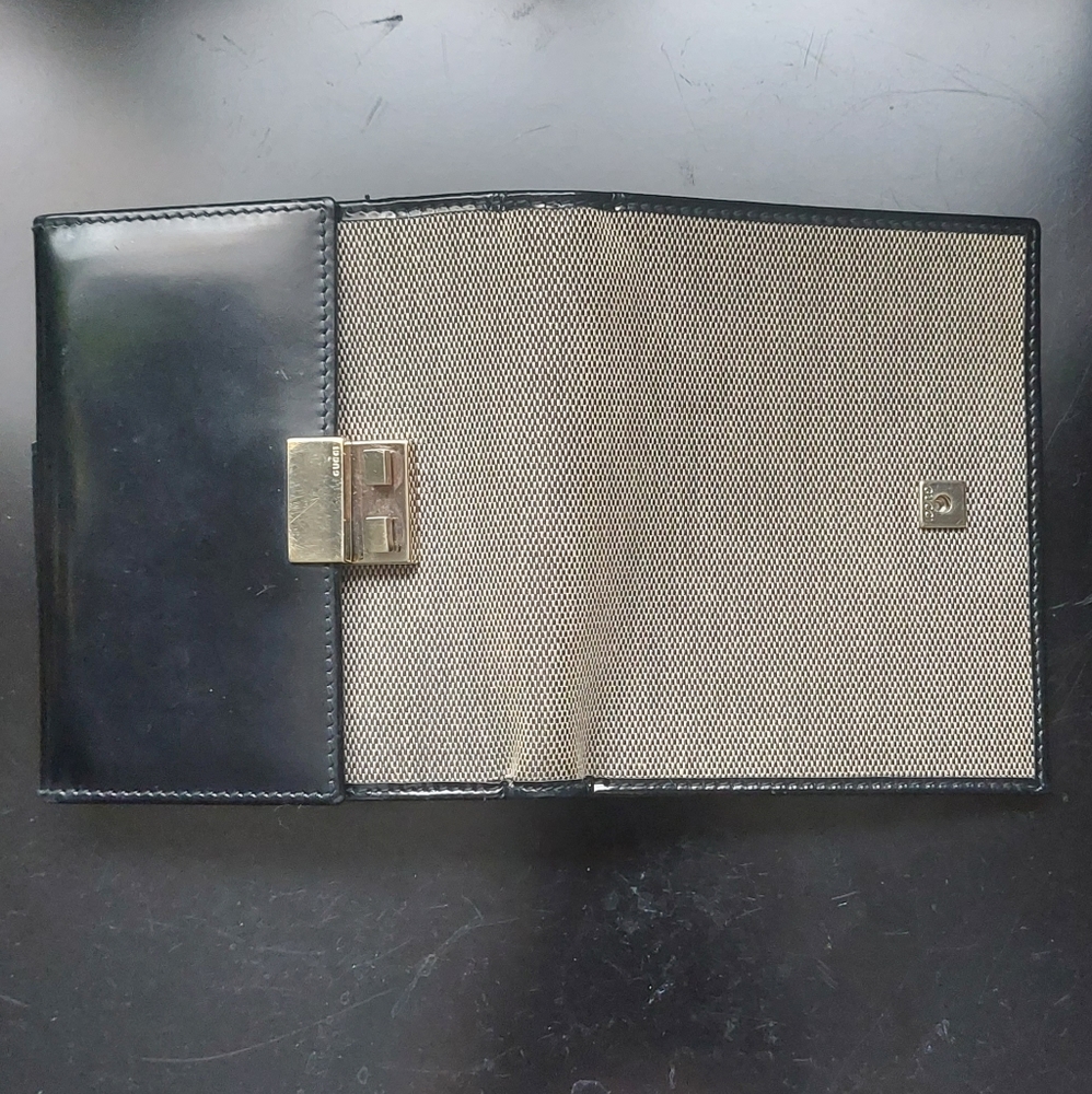 Authentic Gucci bifold wallet canvas and leather - Picture 8 of 12